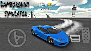 Blue Extreme Lamborghini simulator Game | Android & iOS Mobile gameplay video screenshot 5