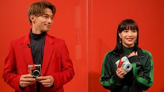 広瀬すず＆横浜流星、クリスマスに“チェキ”で撮影したいものは？　当日にしたいことも明かす　富士フイルムINSTAX“チェキ”新CMインタビュー