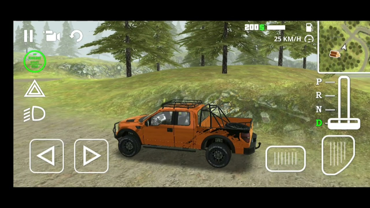 Jeep SUV Driving In Off-Road Forest   Logs Towing Through Forest Android Gameplay