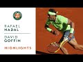 Rafael Nadal vs David Goffin - Round 3 Highlights