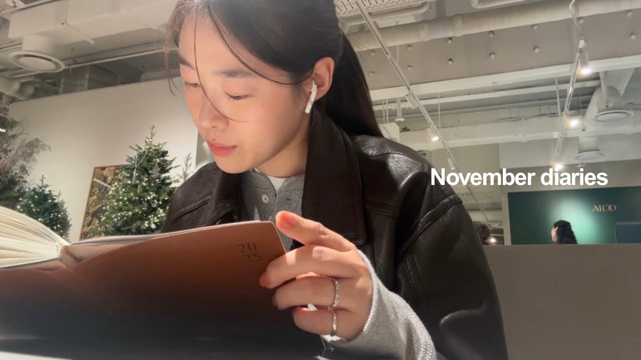 VLOG. 나만의 루틴으로 더 단단해지는 잔잔한 가을 일상들 (문달,소일베이커,니아르글로우틴,가을도서추천.. 📚)