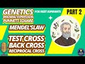 CLASS 12th -Genetics Mendel Law, Binomial, Punnett Square in 1 Video NEET PART -2