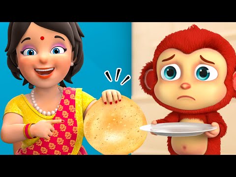 அம்மாவின் ரொட்டி | Mummy Ki Roti Gol Gol Rhyme | Tamil Rhymes for Children
