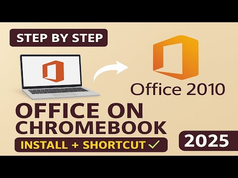 Cara Install Microsoft Office 2010 di Chromebook + Shortcut Word, Excel, PowerPoint