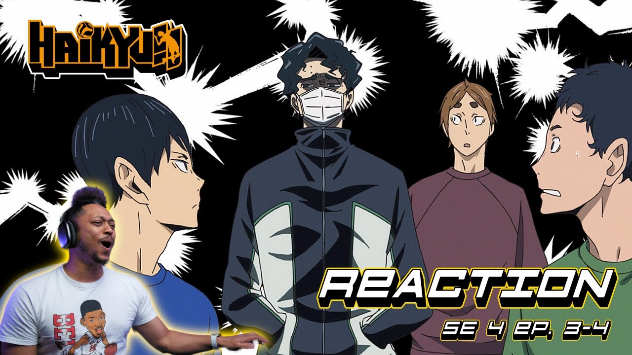 Hinata leveling!! Haikyuu season 4 episode 3 - 4 Reaction 