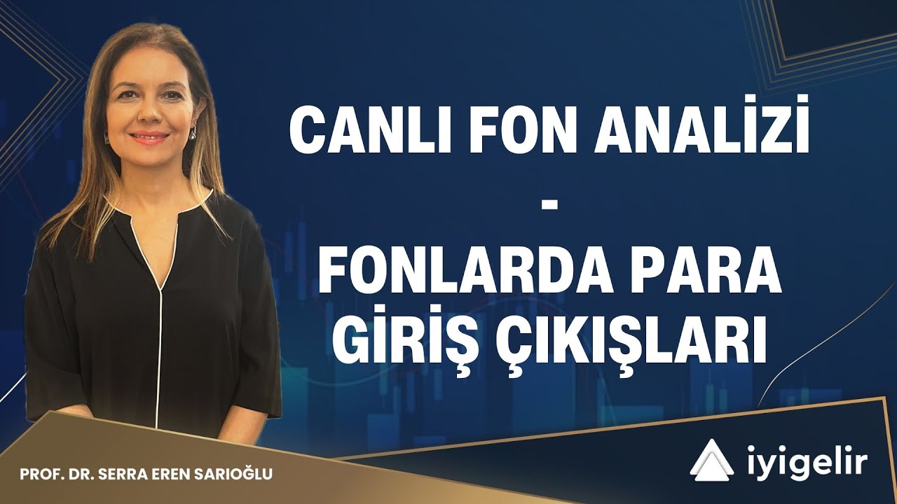 Canlı Fon Analizi | Fonlarda Para Giriş Çıkışları | #TPC #ZCN #BOS #DOH #TLH #IIE #GPG #ROF #AUV