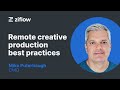 Remote creative production best practices  ziflow webinar series
