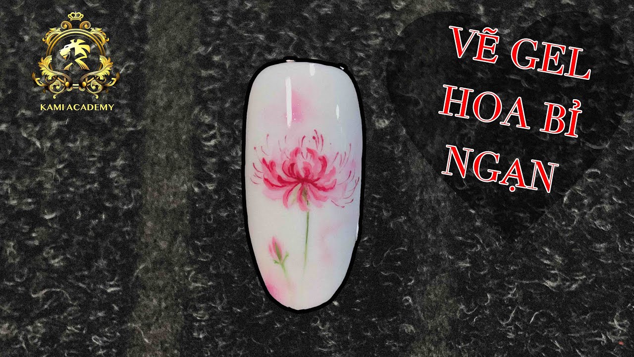 Tutorial to draw flowers for nails  YouTube