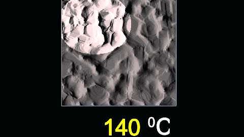 STM movie: Real Time Observation of Grain Growth / Migration 3