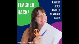 Jumbled sentence race Teacher Hack