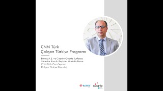 Cnn Türk Çalışan Türkiye - Mustafa Ercan Röportaj