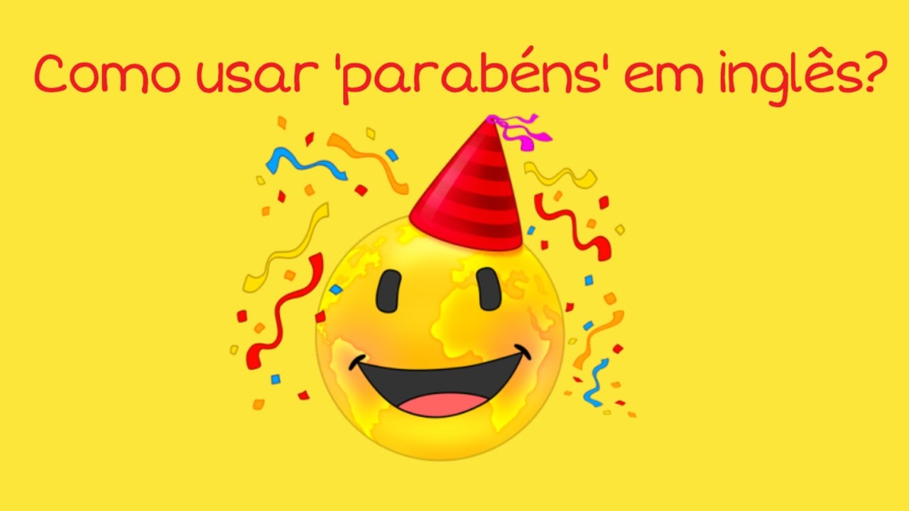 One Minute Aulas de Inglês Como usar 'parabéns' em inglês YouTube