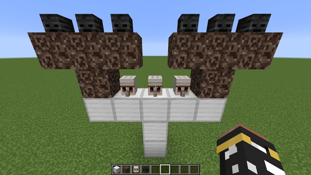 what if you create a TRIPLE GOLEM WITHER in MINECRAFT #580 - YouTube