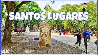 4K Caminando por SANTOS LUGARES CENTRO Santuario Nuestra Senora de Lourdes Walki
