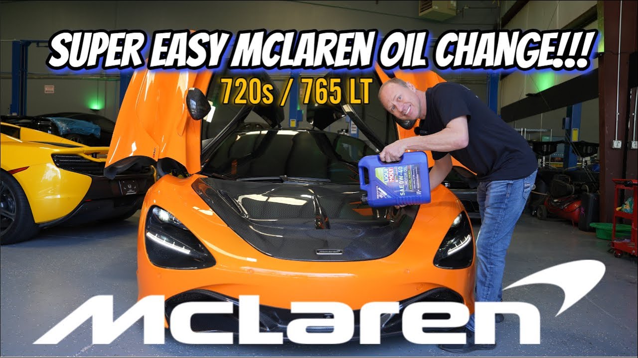 How To Do An Oil Change On Your McLaren 720s 765LT STEP BY STEP how-to-do-an-oil-change-on-your-mclaren-720s-765lt-step-by-step