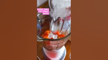 Thumbnail of CARA MEMBUAT MINUMAN  TOMAT SAYUR BIKIN INI AJA #youtubeshorts #videoshorts #food #viralvideo