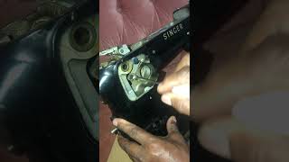Singer 319w sewing machine fashion disc selector removal.