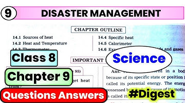 👉𝟖𝐭𝐡 𝐒𝐜𝐢𝐞𝐧𝐜𝐞 | 𝐂𝐡𝐚𝐩𝐭𝐞𝐫 9 Disaster Management 💯𝐐𝐮𝐞𝐬𝐭𝐢𝐨𝐧 𝐀𝐧𝐬𝐰𝐞𝐫 #𝐝𝐢𝐠𝐞𝐬𝐭_𝐚𝐧𝐬𝐰𝐞𝐫#𝐬𝐭𝐮𝐝𝐲_𝐰𝐢ng #swadhyay