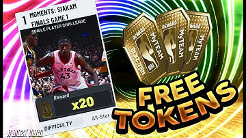 HOW TO GET 20 TOKENS IN 30 MINUTES! EASIEST WAY TO COMPLETE MOMENTS CHALLENGES! NBA 2K19