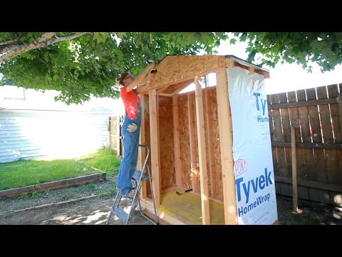 DIY Lawn & Garden Storage Shed: Part 1 | Darbin Orvar