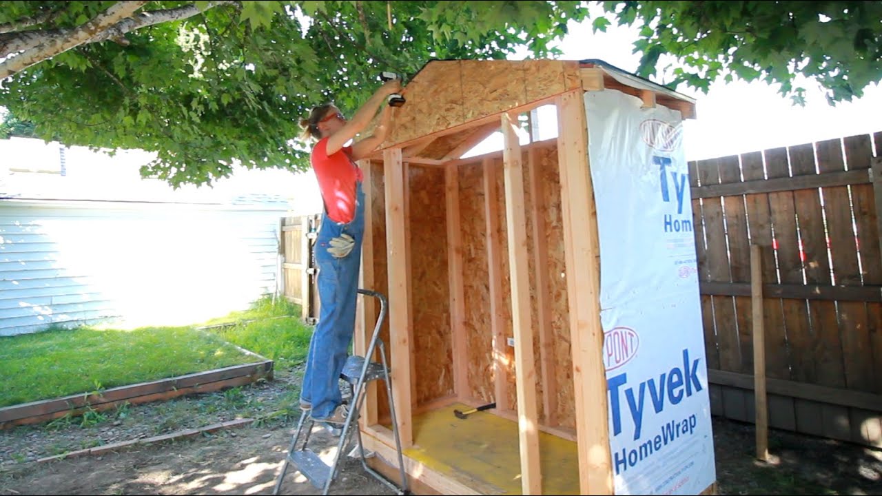 DIY Lawn &amp; Garden Storage Shed: Part 1 | Darbin Orvar 