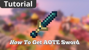 How To Get ASPECT OF THE END in Hypixel Skyblock