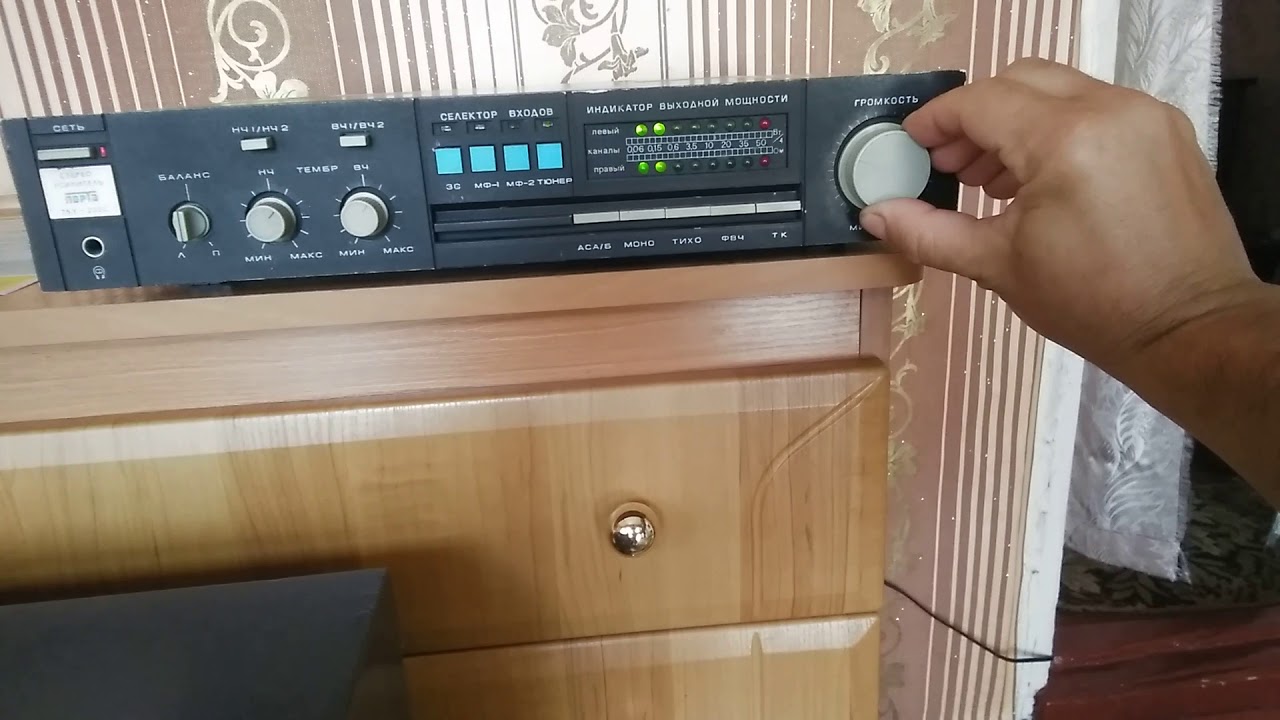 Амфитон 25ас 027 и усилитель лорта 75у-202с - YouTube