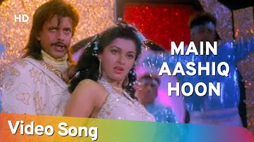 Main Aashiq Hoon (HD) | Aadmi (1993) | Mithun Chakraborty | Gautami | Gulshan Grover | Dance Song
