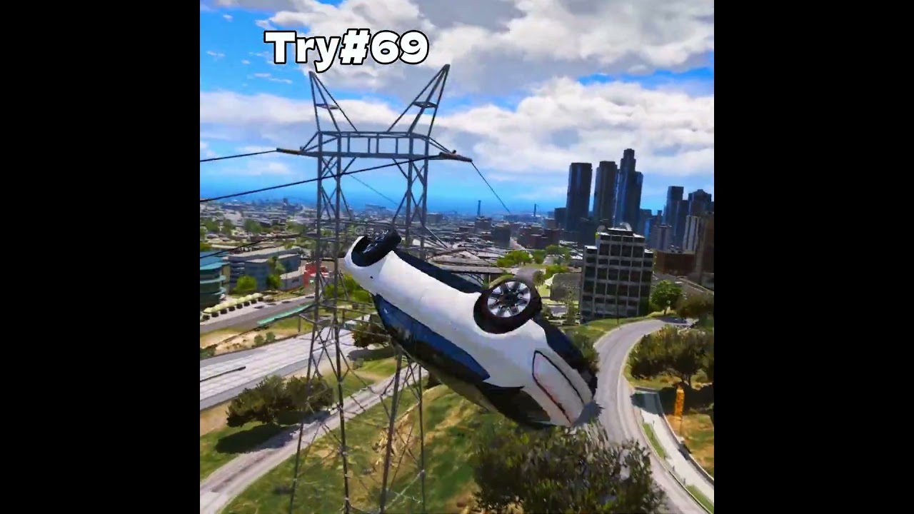 GTA Thug life moment 💀 #shorts #GTA #gtastunts #drift #gtastunt