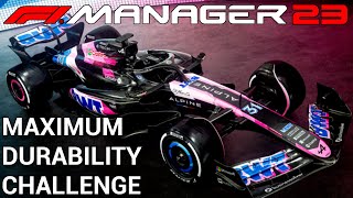Maximum Weight Challenge - Alpine - F1 Manager 2023