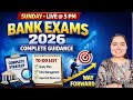 Bank Exam 2026 Detailed Guidance by Shivani Keswani Join Live at 5 PM