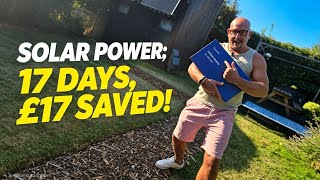 17 Days Plug‑in Solar  Here’s Exactly What I Saved!