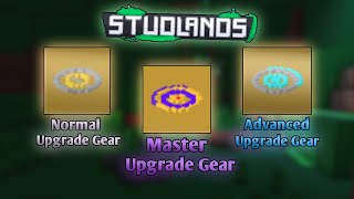 HOW to get every type of upgrade gear template | Roblox Studlands