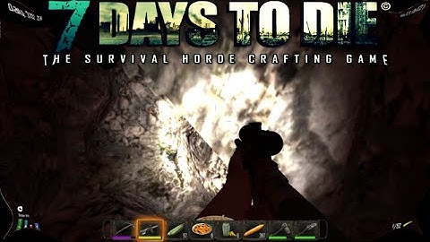 7 Days To Die Terrain Bugs and Flying Ruins before Alpha 13