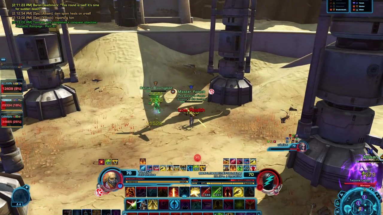 SWTOR: Toon Bratlorabcedfghijklm using exploit in RANKED