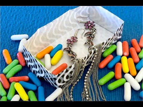 DIY: עבודות יד פשוט מאוד ✿ תיבת אוריגמי. ✿ קל ✿