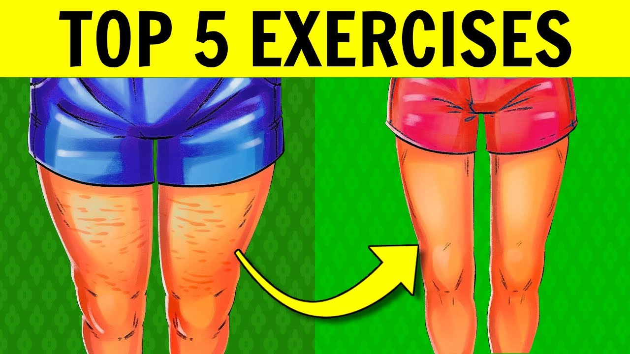 Top 5 Exercises To Burn Thigh and Butt Fat Fast (How To Burn Thigh & Butt Fat Male At Home)