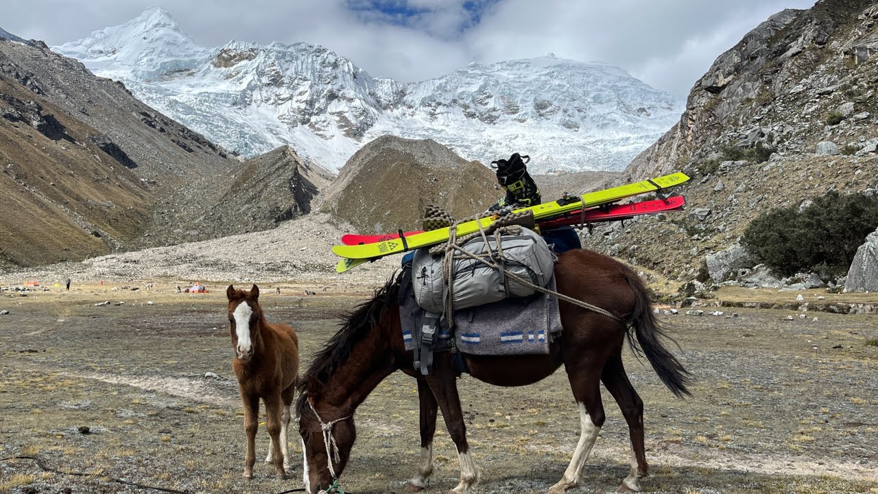 Ski Mountaineering in Peru's Cordillera Blanca Yanapaccha, Vallunaraju