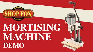 Shop Fox Heavy-Duty Mortising Machine | W1671