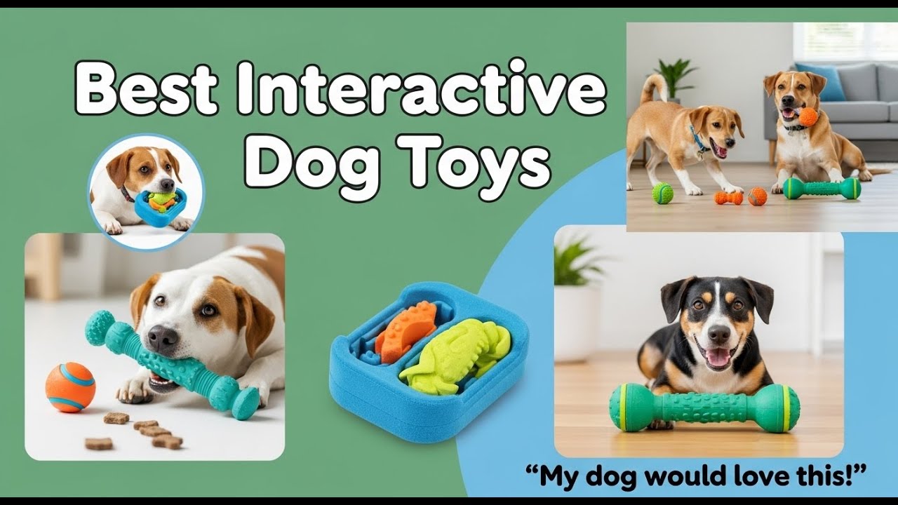 TOP 5 Best Interactive Dog Toys 2025 | My Dog Couldn’T Stop Playing With These Toys