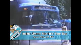 Tour - Inside Jimmy Martin&#39;s Bus - 1991 Grass Valley, CA