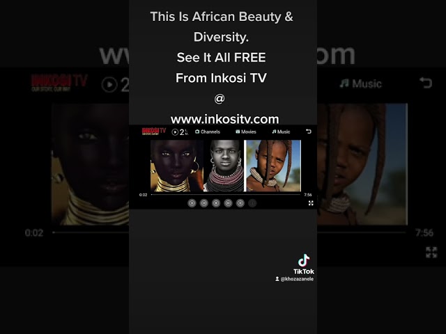 This Is Afrikan Beauty & Diversity 🌍❤‍🔥🤞🏾See It All FREE 📺🤳🏿🖥️📱 From Inkosi TV @  www.inkositv.com