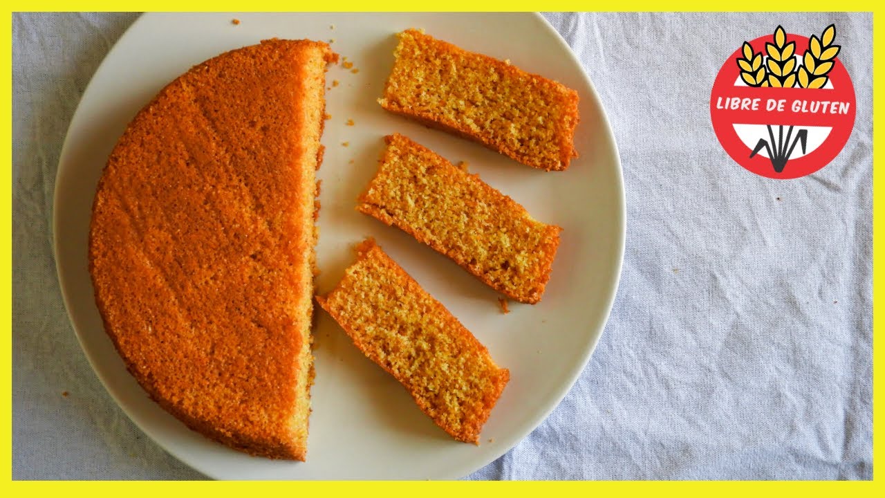 TORTA de polenta SIN HARINA, sin lácteos y sin gluten (SUPER ESPONJOSA)