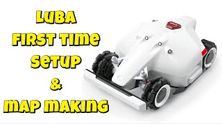 Mammotion Luba Setup and Map Making Tutorial