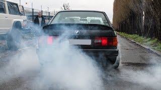 Ultimate BMW E30 Compilation | Burnouts, Slides,Flames,...