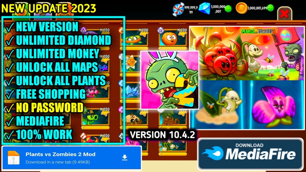 Stream Cómo conseguir Plants vs Zombies 2 Mod APK todo desbloqueado en  2023: Guía completa by PresmenZibmu