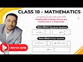 Class 10 Maths Chapter 2 | Polynomial | Roots of Quadratic &amp; Cubic Polynomial |