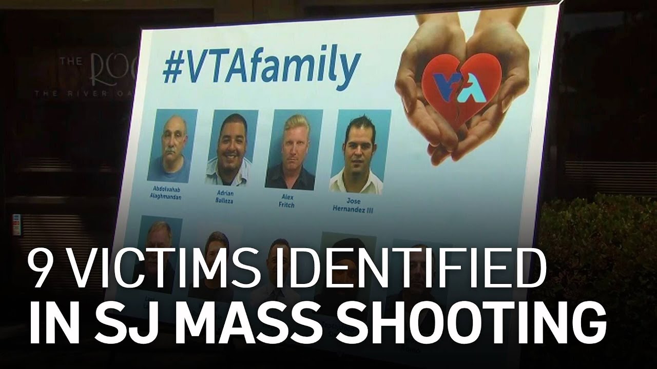 9 Victims Identified, Motive Still Unknown in Mass Shooting at San Jose ...