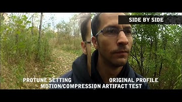 GoPro HD Hero 2 Protune vs. No Protune Setting Comparison