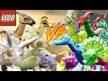 DINOSSAUROS VS DINOSSAUROS MUTANTES - LEGO Jurassic World | JURASSIC BATTLES #10